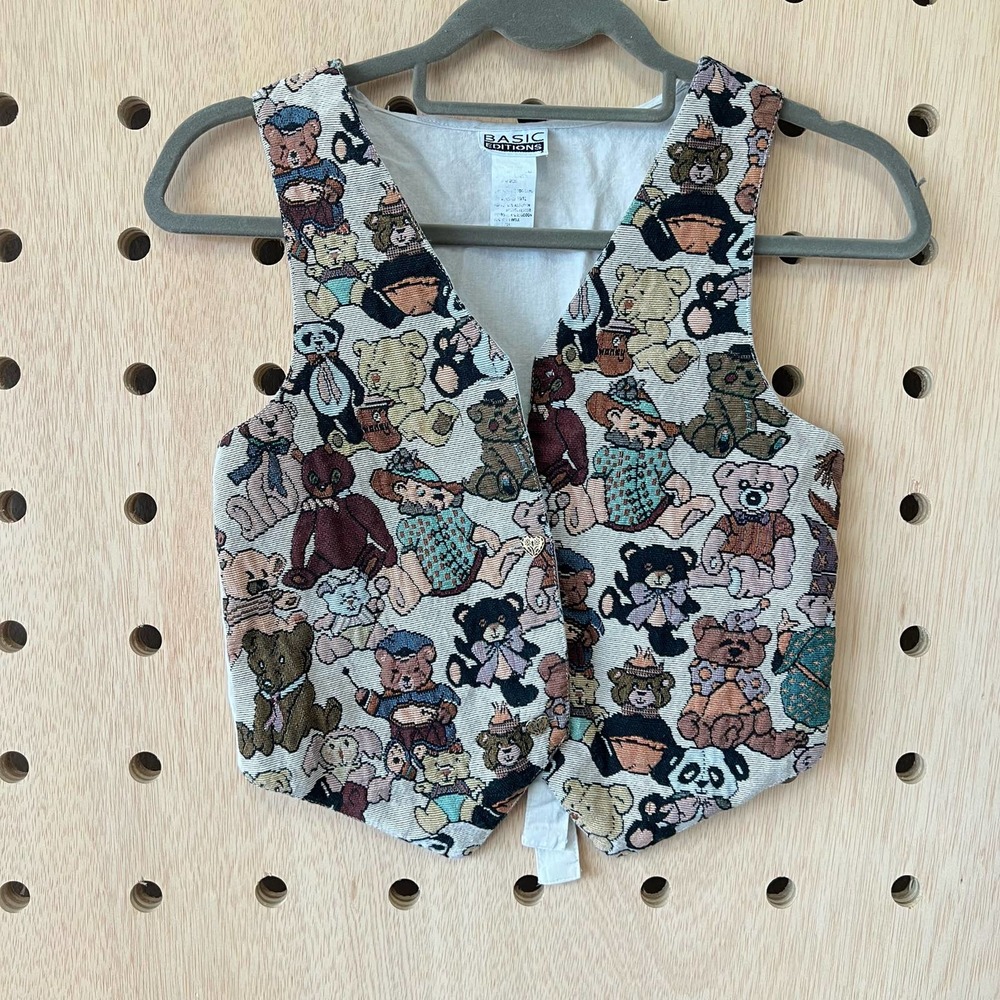 Vintage Bear Vest - image 4